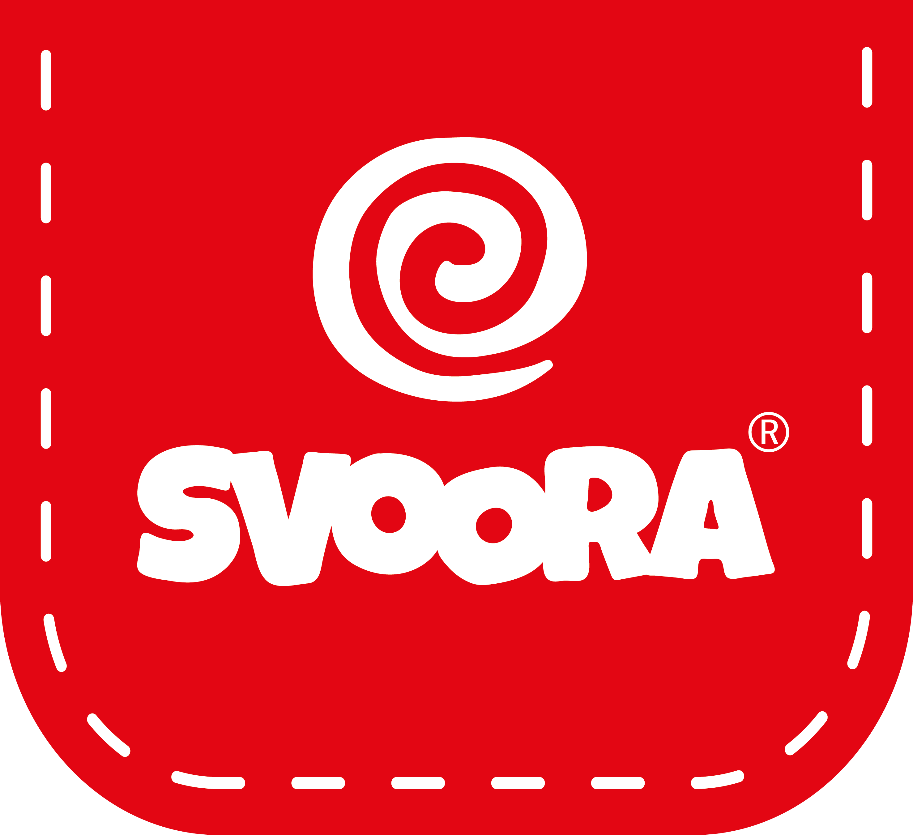 Textbilder - Svoora Logo red Label Textbilder - Svoora Logo red Label